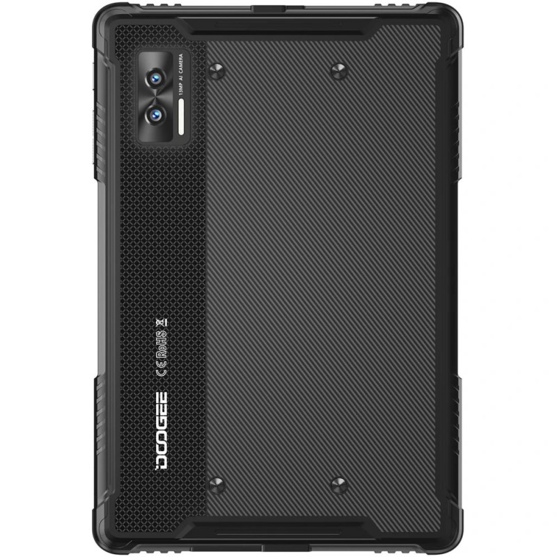 Doogee Планшет R08 10.1" 6ГБ, 256ГБ, LTE, 7680мА•г, Android, чорний