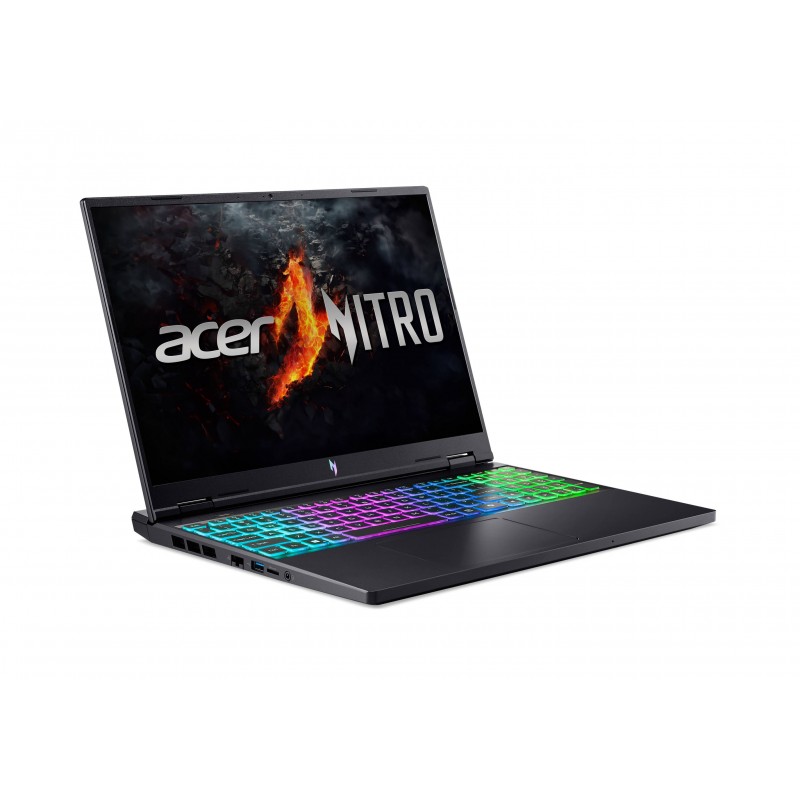 Acer Ноутбук Nitro 16 AN16-73 16" WQXGA IPS, Intel i7-14650HX, 32GB, F1TB, NVD4060-8, Lin, чорний