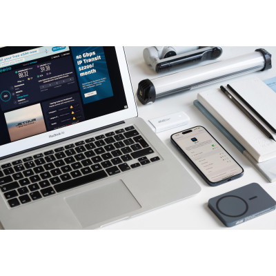 2E Мобільний маршрутизатор PowerLink (MiFi-1 2024) LTE, Wi-Fi4, 1xUSB, 1xCRC9 білий