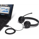 Lenovo Гарнітура ПК стерео On-ear 100, USB, 1.8м, чорний