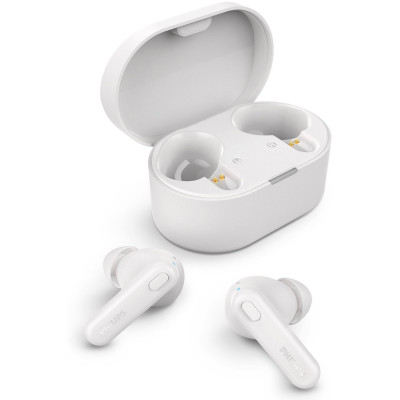 Philips Навушники TWS TAT1108 BT 5.3, IPX4, SBC, Білий