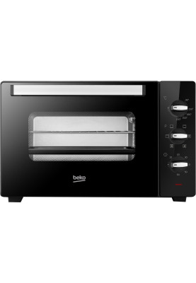 Beko Піч електрична, 38л, 1600Вт, механічна, конвекція, чорна