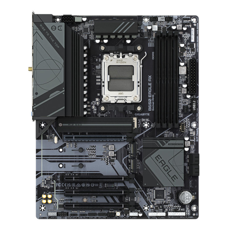 Gigabyte Материнська плата B650 EAGLE AX sAM4 B650 4xDDR5 M.2 HDMI DP ATX
