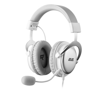 2E Gaming Гарнітура ігрова HG355, 7.1, mini-jack/dual 3.5мм/USB-A, 1.5/1.5/0.2м, білий