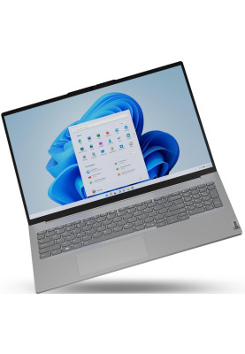 Lenovo Ноутбук ThinkBook 16-G6 16" WUXGA IPS AG, AMD R7-7730U, 32GB, F1TB, UMA, DOS, сірий