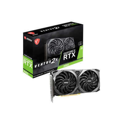 MSI Відеокарта GeForce RTX 3060 12GB GDDR6 VENTUS 2X OC