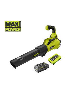 Ryobi Повітродув садовий акумуляторний Max Power RY36BLXA-140P 36В акб 1х4А·год ЗП 176км/год 3.5кг