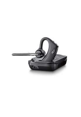 Poly Гарнітура комп'ютерна стерео In-ear Poly Voyager 5200 UC з адаптером BT600, USB-A, Bluetooth, всеспрямований, Acoustic fence, чорний