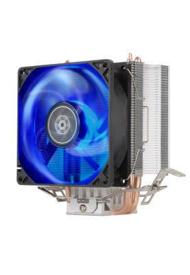 SilverStone Процесорний кулер KRYTON KR03 LED, LGA1366, 1200, 115X, 775, AM5, AM4, AM3, AM3+, AM2, AM2+, FM1, FM2, TDP65W