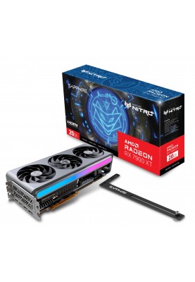 SAPPHIRE Відеокарта Radeon RX 7900 XT 20GB GDDR6 Nitro+ Gaming OC VAPOR-X