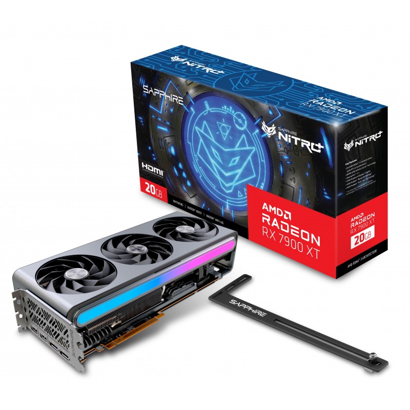 SAPPHIRE Відеокарта Radeon RX 7900 XT 20GB GDDR6 Nitro+ Gaming OC VAPOR-X