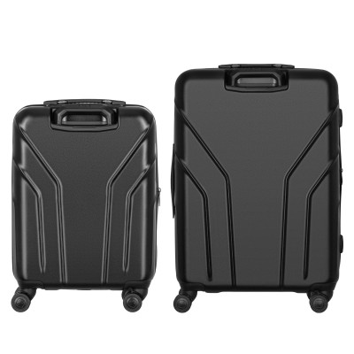 Wenger Набір валіз Wenger Amplix Hardside, полікарбонат, (S+M), TSA, 4 колеса, EXP, чорний
