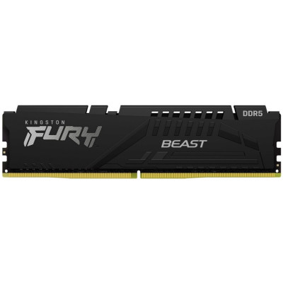Kingston Пам'ять до ПК DDR5 6000 16GB FURY Beast Black