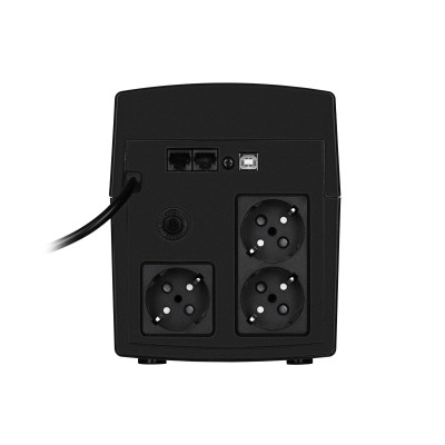 2E Джерело безперебійного живлення DD1200, 1200VA/720W, LCD, USB, 3xSchuko