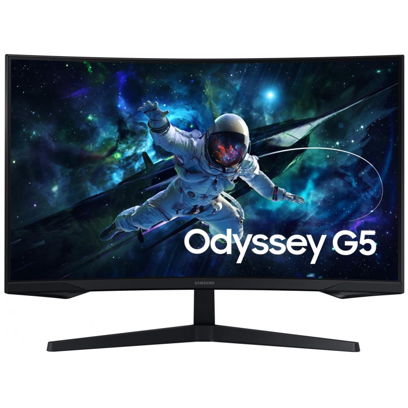 Samsung Монітор 31.5" Odyssey G55C 2xHDMI, DP, VA, 2560x1440, 165Hz, 1ms