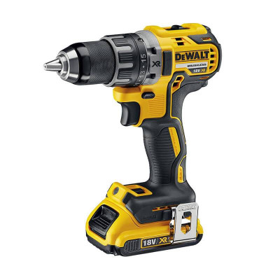 DeWALT Набір із двох акумуляторних інструментів DeWALT 18В дриль-шурупокрут DCD791 ударний шурупокрут DCF887 акб 2х5А·год ЗП TSTAK 4.2кг