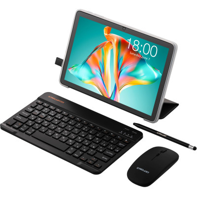 TECLAST Планшет P30T KIT 10,1" 4ГБ, 128ГБ, 6000мА•год, Android, сірий