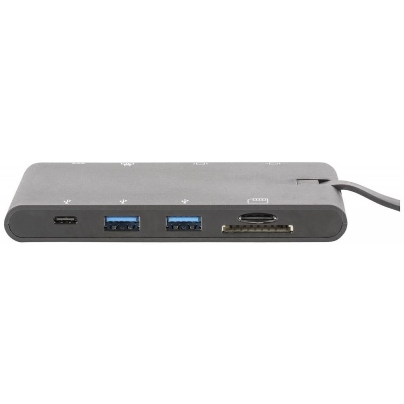 Digitus Док-станція Travel USB-C, 9 Port