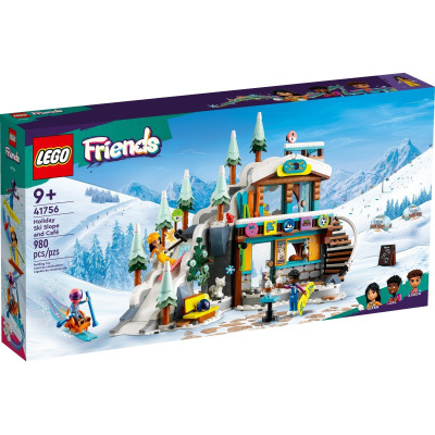 LEGO Конструктор Friends Святкова гірськолижна траса й кафе