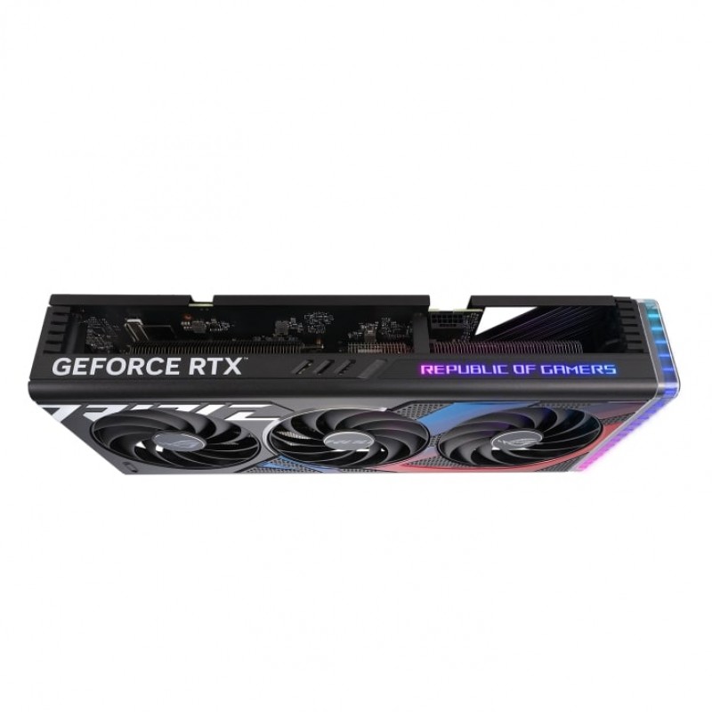 ASUS Відеокарта GeForce RTX 4070 SUPER 12GB GDDR6X STRIX OC ROG-STRIX-RTX4070S-O12G-GAMING