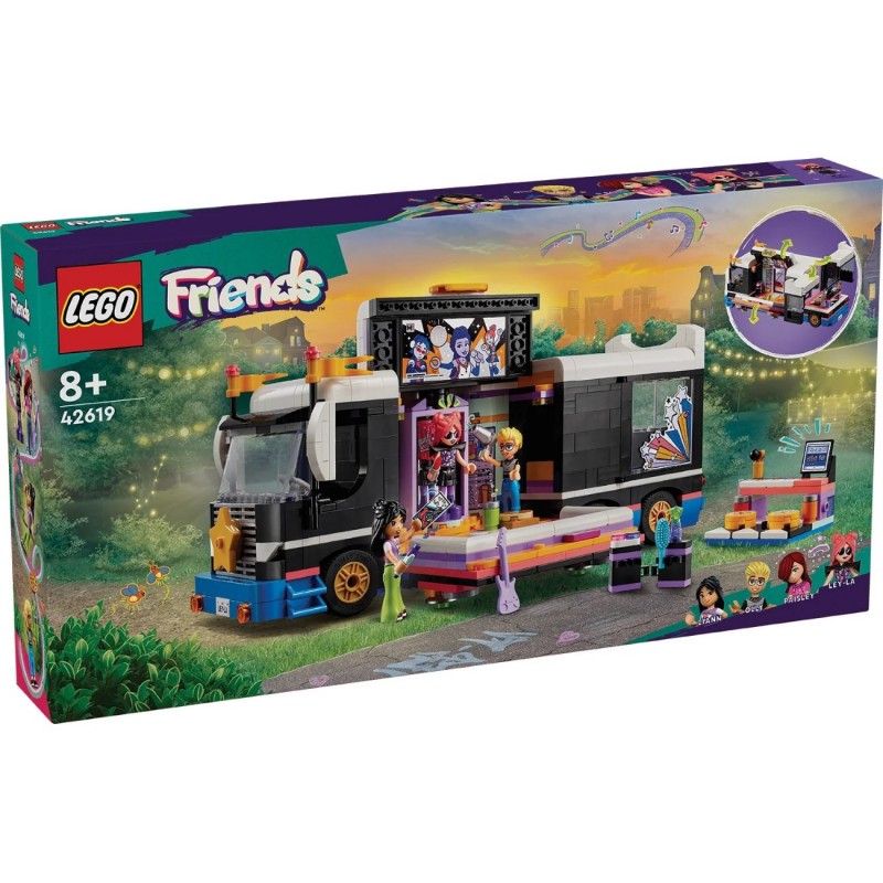 LEGO Конструктор Friends Автобус для музичного туру попзірки