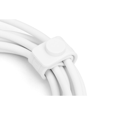 Digitus USB-A > Lightning заряджання/синхронізації, 1м, USB 2.0, 12W, силіконовий, білий
