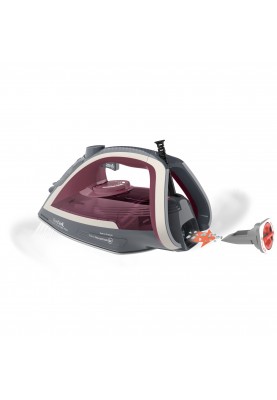 Tefal Праска Ultragliss Plus, 2800Вт, 270мл, паровий удар -260гр, постійна пара - 50гр, керам. підошва, бордово-сірий