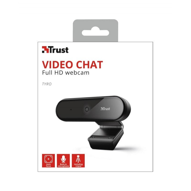 Trust Веб-камера Tyro Full HD BLACK