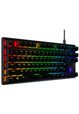 HyperX Клавіатура Alloy Origins Core PBT Aqua USB RGB ENG/RU Black