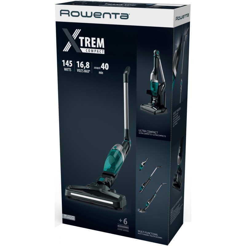 Rowenta Пилосос безпровідний X-Trem Compact, 100Вт