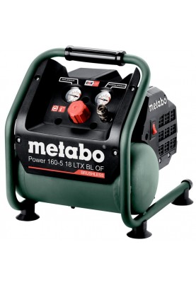 Metabo Компресор POWER 160-5 18 LTX BL OF акумуляторний, Li-Power 18В, 120л/хв, 8бар, ресивер 5л