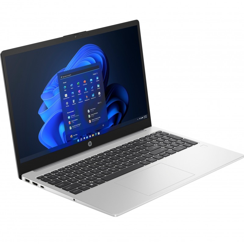 HP Ноутбук 250-G10 15.6" FHD IPS AG, Intel i5-1335U, 8GB, F512GB, UMA, DOS, сірий