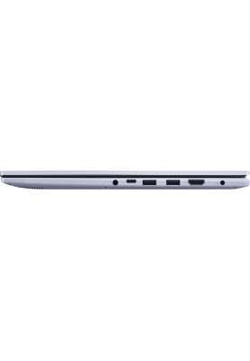 ASUS Ноутбук Vivobook 15 X1502VA-BQ141 15.6" FHD IPS, Intel i7-13700H, 16GB, F1TB, UMA, NoOS, Сріблястий