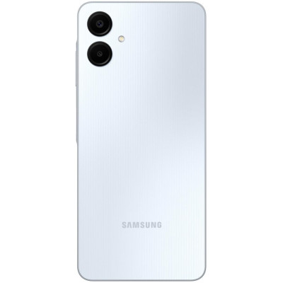 Samsung Смартфон Galaxy A06 (A065) 6.7" 4/128ГБ, 2SIM, 5000мА • рік, блакитний світлий