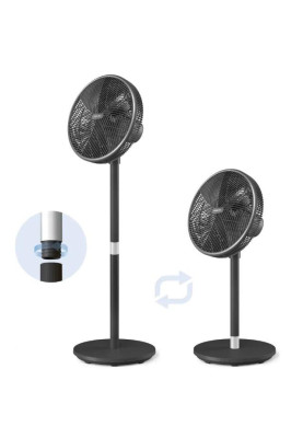 Philips Вентилятор Philips підлоговий Series 3000, 40см, 48Вт, керування через смартфон, регулювання висоти, чорний