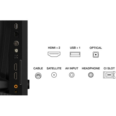 TCL Телевізор 43" TCL QLED FHD 60Hz Smart Android TV Black