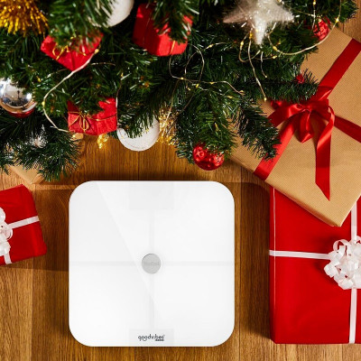 Tefal Ваги підлогові Goodvibes Sport, 180кг, Bluetooth, 4xAAA в комплекті, скло, білий