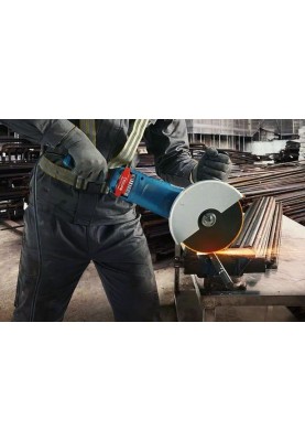 Bosch Шліфмашина кутова GWS 24-230 JZ, 230мм, 2400Вт , 8500об•хв, плавн. пуск, із системою захисту від пилу Cyclone Tech, 5.8кг