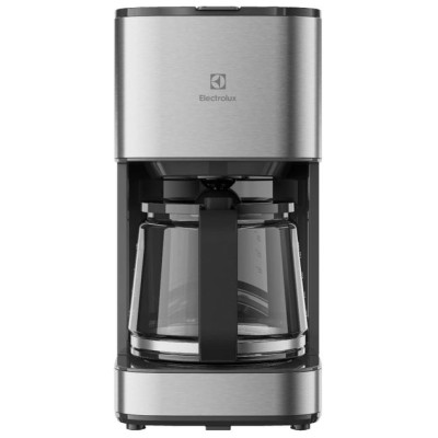 Electrolux Кавоварка крапельна, 1.375л, мелена, нерж