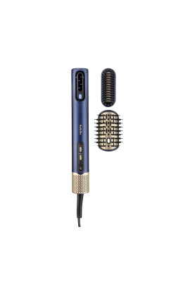 BaByliss Стайлер Air Wand, 1600Вт, темп.режимов-3, подвійна іонізація, 2 насадки, синій