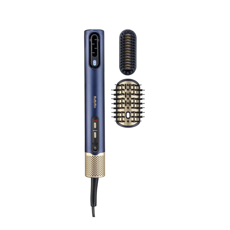 BaByliss Стайлер Air Wand, 1600Вт, темп.режимов-3, подвійна іонізація, 2 насадки, синій