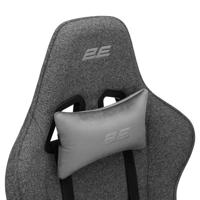 2E Gaming Крісло 2E GAMING BUSHIDO Lite, тканина, 2D-Armrests, сірий темний 2E Gaming Крісло 2E GAMING BUSHIDO Lite, тканина, 2D-Armrests, сірий темний