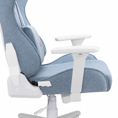 2E Gaming Крісло BUSHIDO II WE, тканина, 3D-Armrests, блакитний світлий 2E Gaming Крісло BUSHIDO II WE, тканина, 3D-Armrests, блакитний світлий