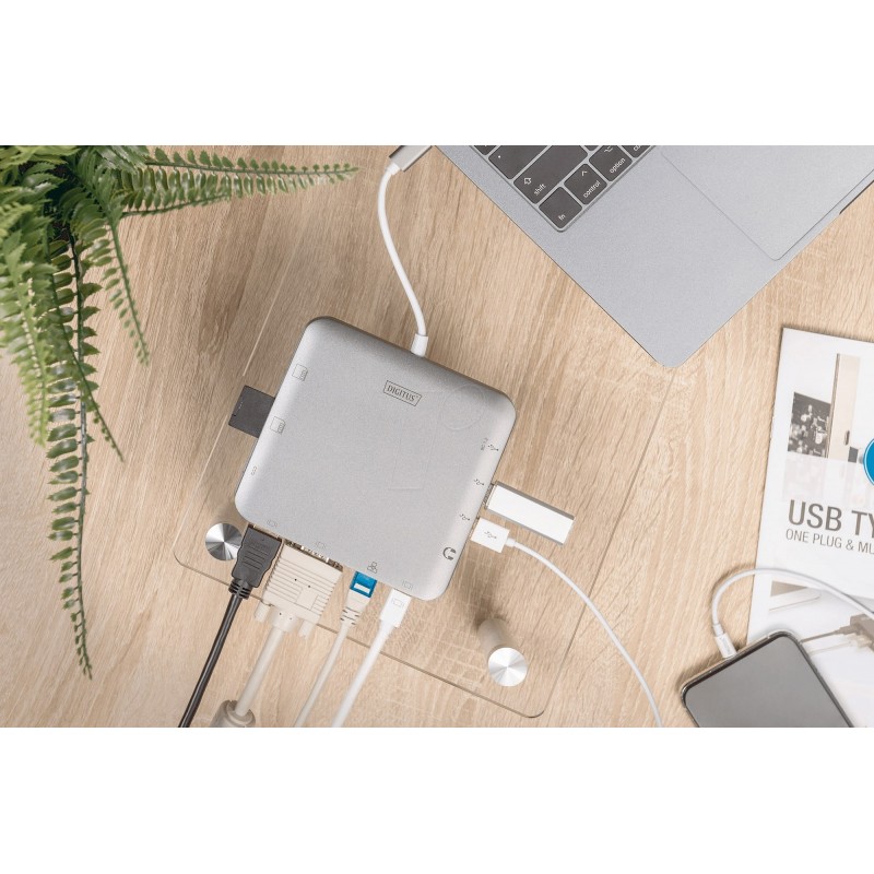 Digitus Док-станція USB-C, 11 Port