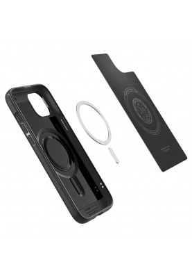 Spigen Чохол для Apple iPhone 15 Mag Armor MagFit, Matte Black