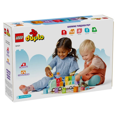 LEGO Конструктор DUPLO Town Вантажівка з алфавітом