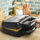 Tefal Мультимейкер UltraCompact 3in1 700Вт, тефлон, 3 пластини, корпус-метал, чорно-сірий