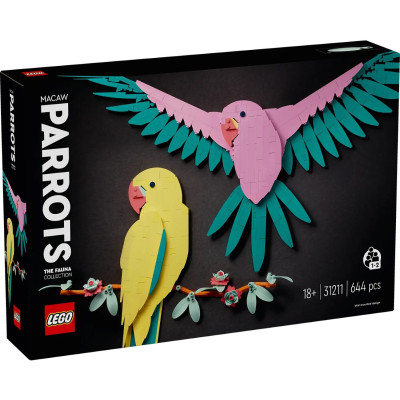 LEGO Конструктор ART Колекція фауні. Попугаї Ара
