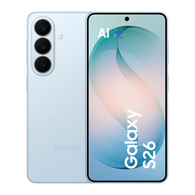 Samsung Смартфон Galaxy S26 5G (S942) 6.3' 12/512ГБ, 2SIM, 4300мА•год, блакитний