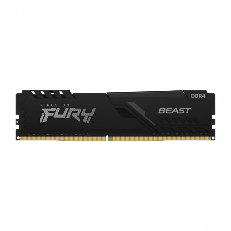 Kingston Пам'ять ПК DDR4 16GB KIT (8GBx2) 3200 FURY Beast Black